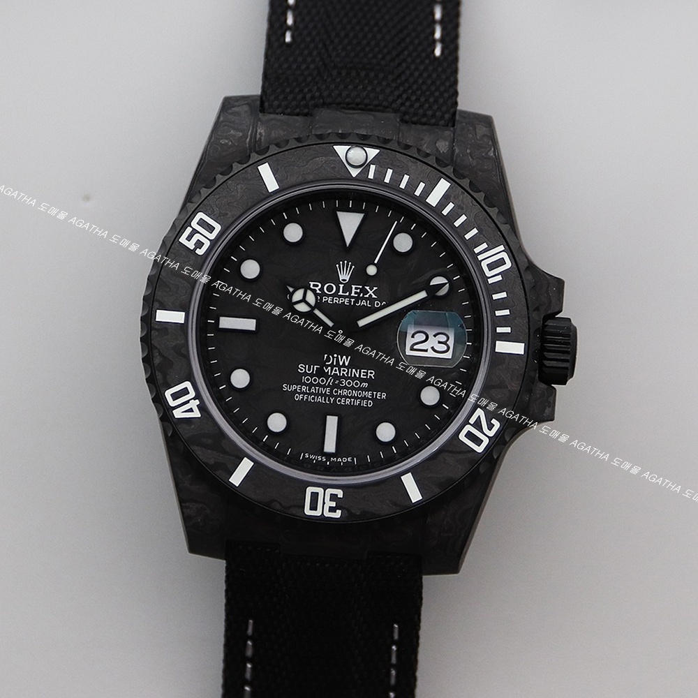 [롤렉스] Rolex 서브마리너 퍼시몬 DiW (Designa Individual Watches) 40/41mm Submariner Date  Mens Watch OYSTER PERPETUAL 19777454 - 롤렉스 Submariner 데이트  오이스터스틸