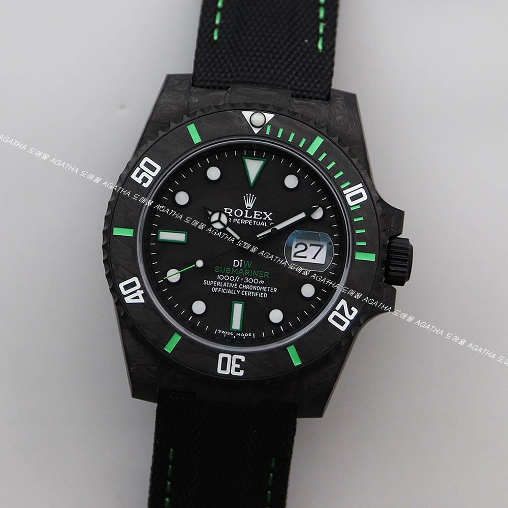 [롤렉스] Rolex 서브마리너 퍼시몬 DiW (Designa Individual Watches) 40/41mm Submariner Date  Mens Watch OYSTER PERPETUAL 19777454 - 롤렉스 Submariner 데이트  오이스터스틸