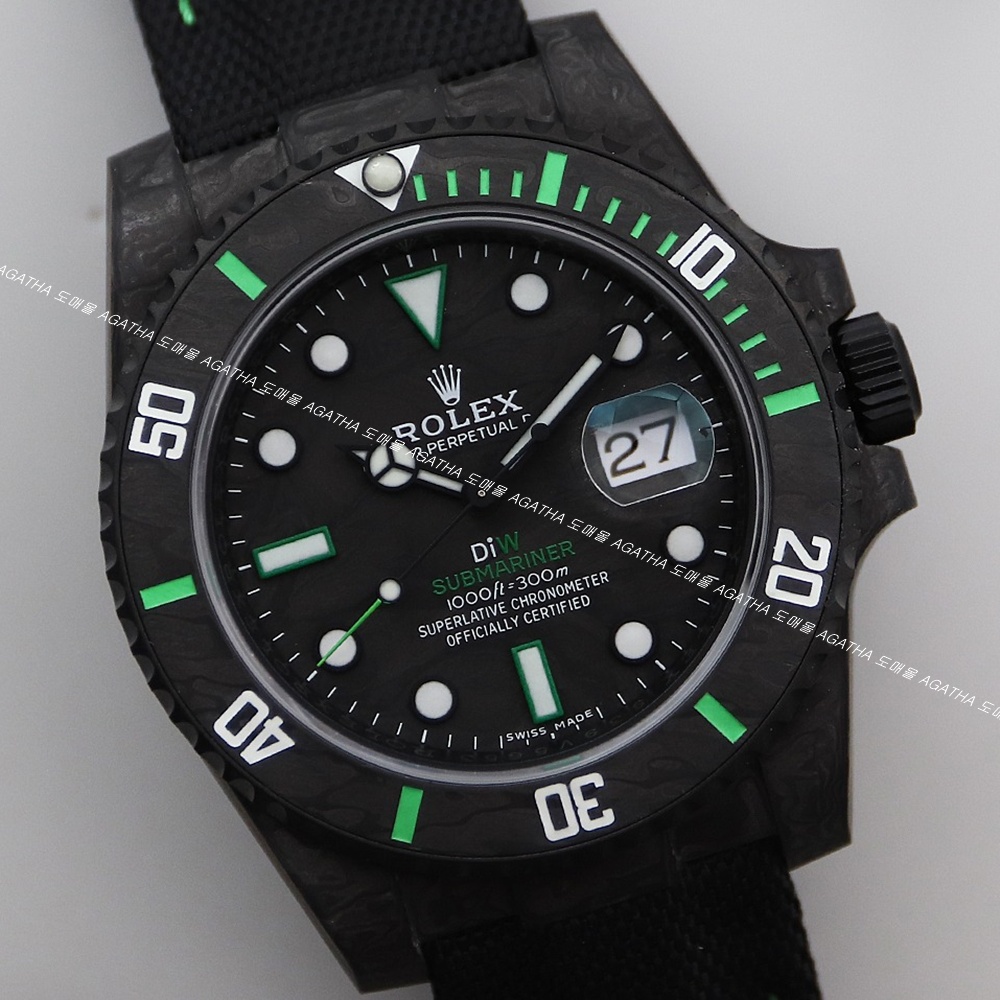 [롤렉스] Rolex 서브마리너 퍼시몬 DiW (Designa Individual Watches) 40/41mm Submariner Date  Mens Watch OYSTER PERPETUAL 19777454 - 롤렉스 Submariner 데이트  오이스터스틸