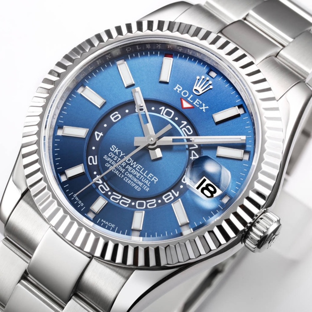 [롤렉스] Rolex Skydweller 롤렉스 스카이드웰러 4326934-38 42mm 썬레이블루 오이스터(Oyster)밴드