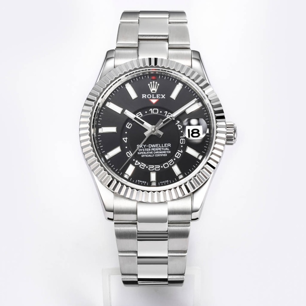 [롤렉스] Rolex Skydweller 롤렉스 스카이드웰러 4326934-38 42mm 블랙 오이스터(Oyster)밴드