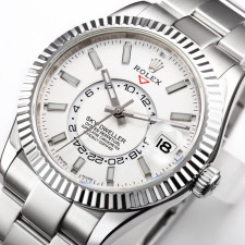 [롤렉스] Rolex Skydweller 롤렉스 스카이드웰러 4326934-38 42mm 화이트 다이얼 오이스터(Oyster)밴드