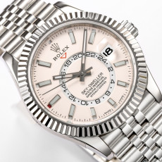 [롤렉스] Rolex Skydweller 롤렉스 스카이드웰러 4326934-38 42mm 연핑크 다이얼 쥬빌레 오이스터(Oyster)밴드