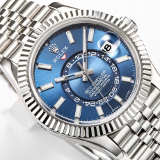 [롤렉스] Rolex Skydweller 롤렉스 스카이드웰러 4326934-38 42mm 썬레이블루 다이얼 쥬빌레 오이스터(Oyster)밴드