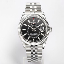 [롤렉스] Rolex Skydweller 롤렉스 스카이드웰러 4326934-38 42mm 블랙 다이얼 쥬빌레 오이스터(Oyster)밴드