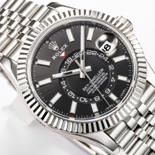 [롤렉스] Rolex Skydweller 롤렉스 스카이드웰러 4326934-38 42mm 블랙 다이얼 쥬빌레 오이스터(Oyster)밴드