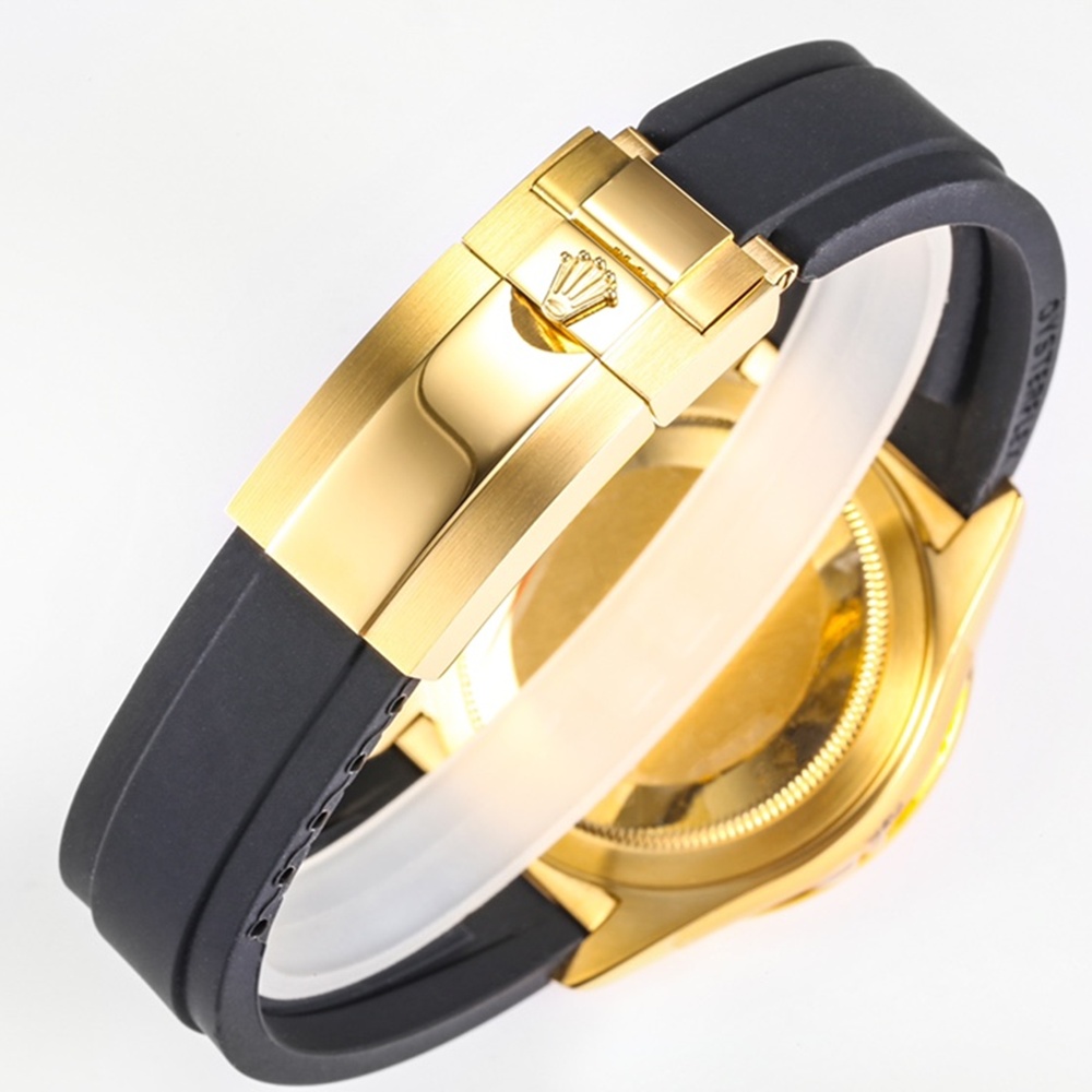 [롤렉스] Rolex Skydweller 롤렉스 스카이드웰러 4326934-38 42mm 인덱스 엘로우 골드 다이얼 러버밴드