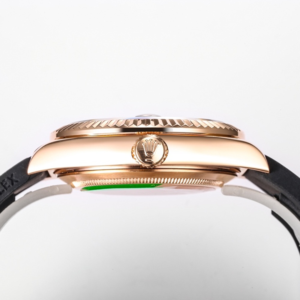 [롤렉스] Rolex Skydweller 롤렉스 스카이드웰러 4326934-38 42mm 로즈골드 인덱스 다크로듐 다이얼 러버밴드