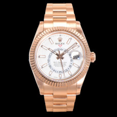 [롤렉스] Rolex Skydweller 롤렉스 스카이드웰러 4326934-38 42mm 로즈골드 인덱스 화이트 다이얼 오이스터(Oyster)밴드