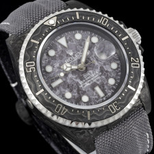 [롤렉스] Rolex 롤렉스 Diw 스피드스터 카본 씨드웰러 딥씨 Sea-Dweller 116660 Oyster Steel Deepsea  43mm  나일론밴드
