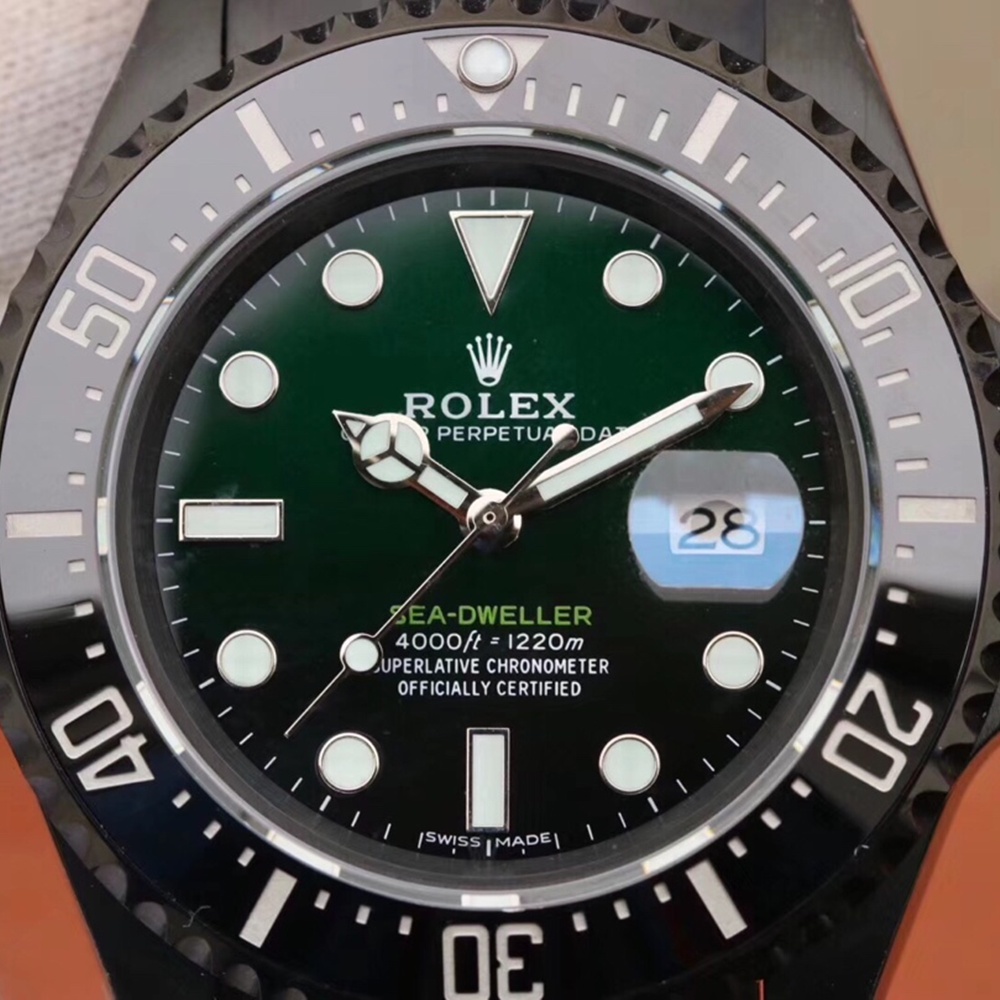 [롤렉스] Rolex 롤렉스 씨드웰러 딥씨 오리지널 올블랙 Sea-Dweller 116660 Oyster Steel Deepsea 43mm
