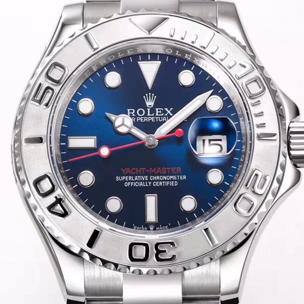 [롤렉스] Rolex Yacht-Master 요트마스터 116622 실버 썬레이블루 다이얼 40mm 브레이슬릿
