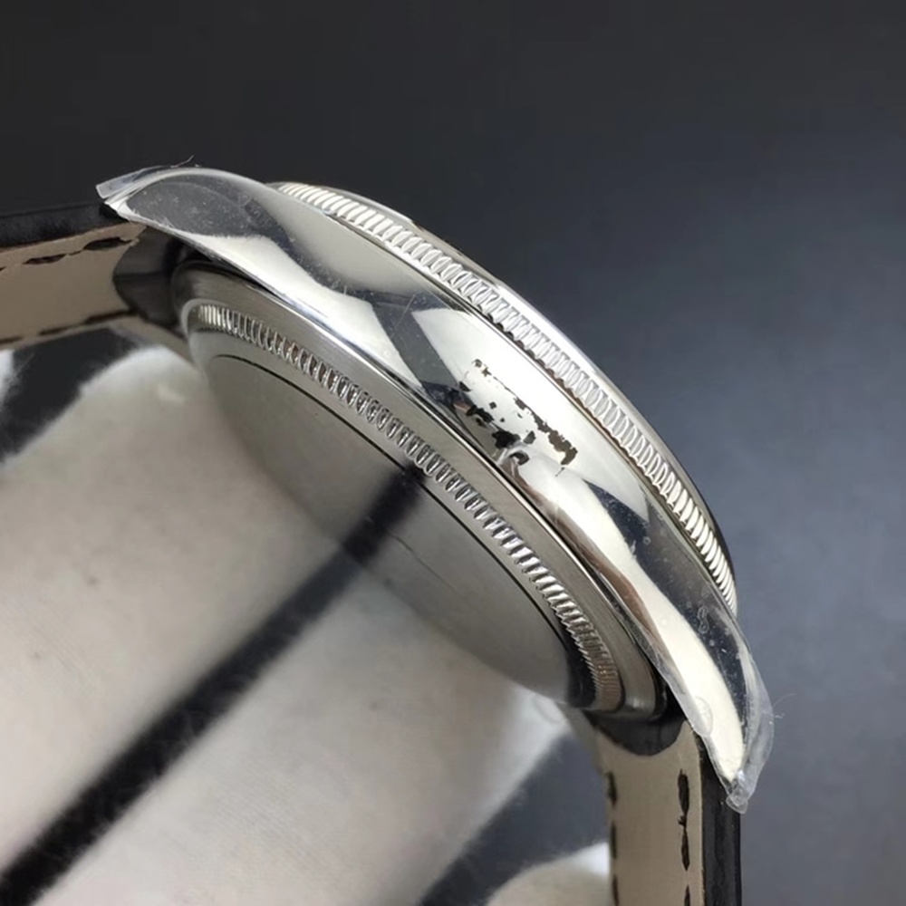 [롤렉스] ROLEX Cellini time 50505 white 셀리니 화이트 다이얼 40mm 레더스트렙