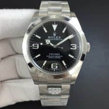 [롤렉스] Rolex EXPLORER 114270 - 롤렉스 익스플로러 실버 블랙 다이얼 36/40mm 브레이슬