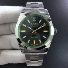 [롤렉스] Rolex Milgauss  Ref. 116400GV 40mm 밀가우스 실버 블랙 다이얼 Stainless Steel