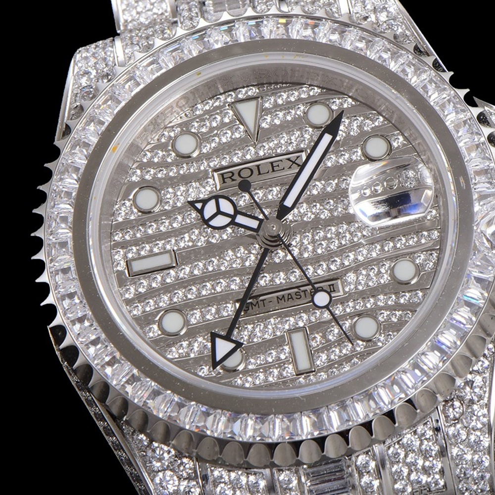 [롤렉스] Rolex 롤렉스 GMT-마스터 II White Gold GMT-Master II Ice Ref. 116769TBR 40mm