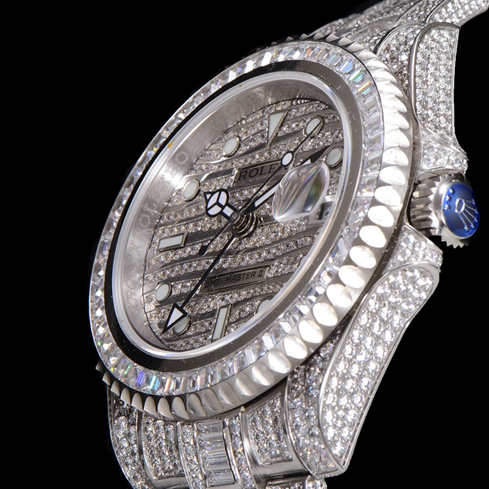 [롤렉스] Rolex 롤렉스 GMT-마스터 II White Gold GMT-Master II Ice Ref. 116769TBR 40mm