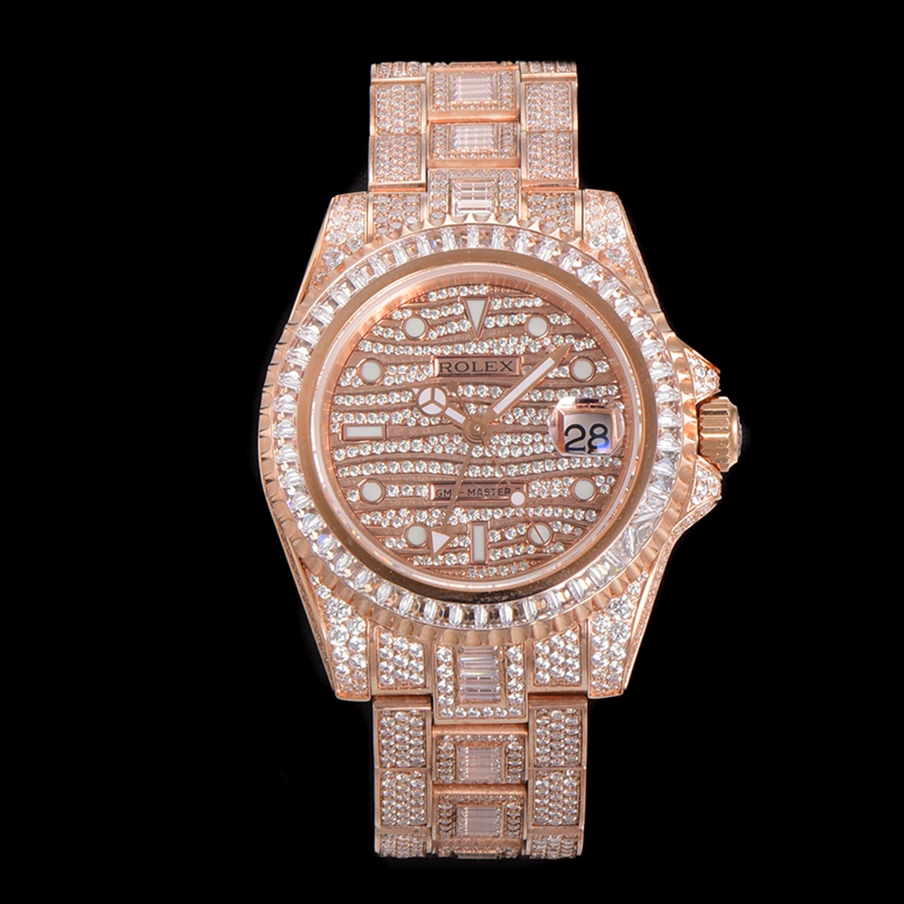 [롤렉스] Rolex 롤렉스 GMT-마스터 II Rose Gold GMT-Master II Ice Ref. 116769TBR 40mm