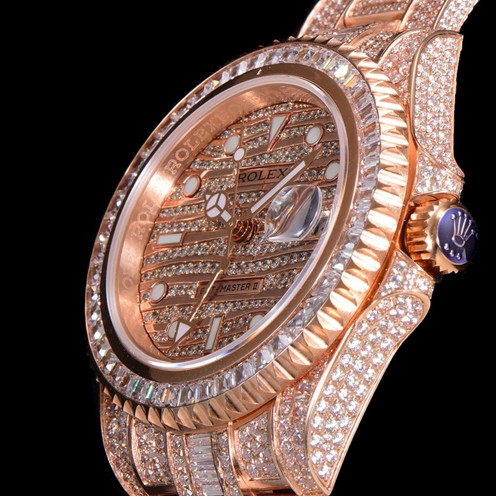 [롤렉스] Rolex 롤렉스 GMT-마스터 II Rose Gold GMT-Master II Ice Ref. 116769TBR 40mm