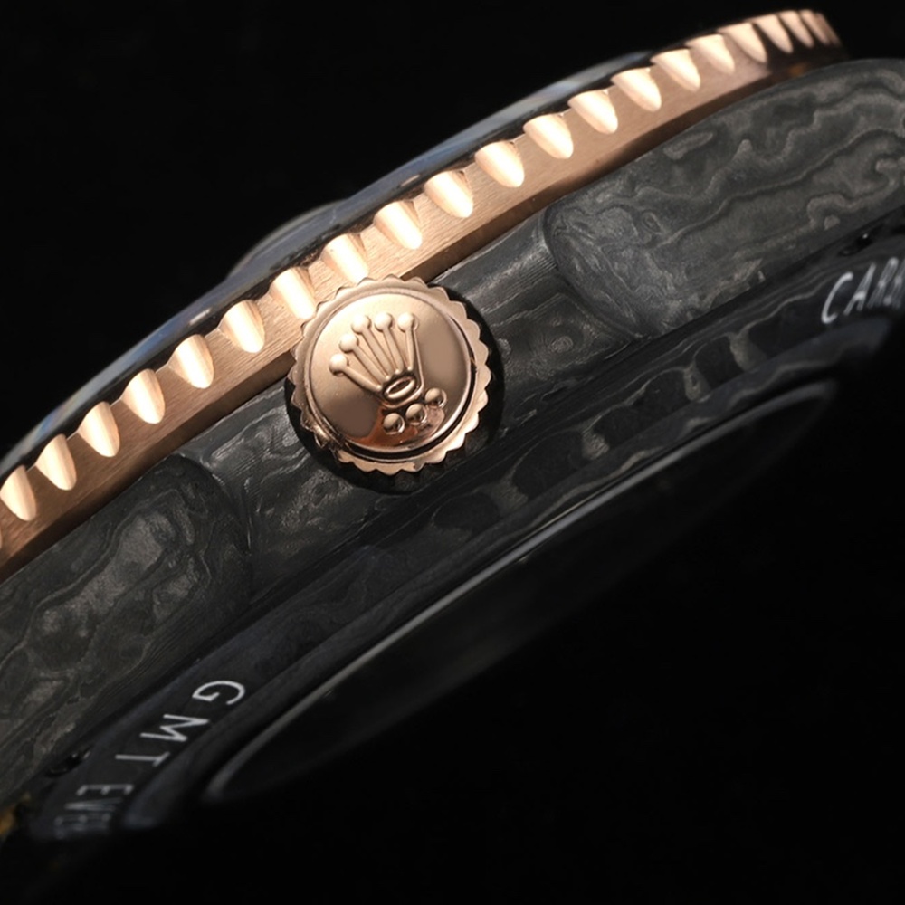 [롤렉스] 롤렉스 GMT-마스터 II DiW (Designa Individual Watches) 커스터마이징 DiW GMT 마스터 II 오아시스 40mm 카본 나일론밴드