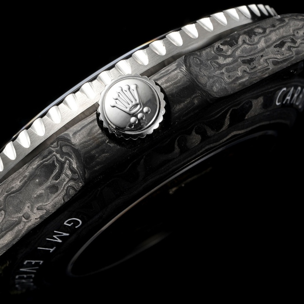 [롤렉스] 롤렉스 GMT-마스터 II DiW (Designa Individual Watches) 커스터마이징 DiW GMT 마스터 II 오아시스 40mm 카본 나일론밴드