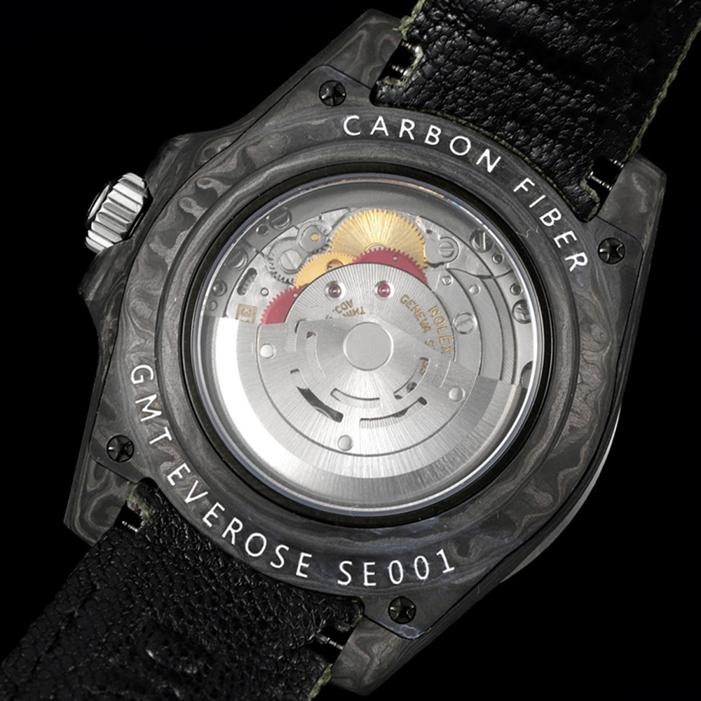 [롤렉스] 롤렉스 GMT-마스터 II DiW (Designa Individual Watches) 커스터마이징 DiW GMT 마스터 II 오아시스 40mm 카본 나일론밴드