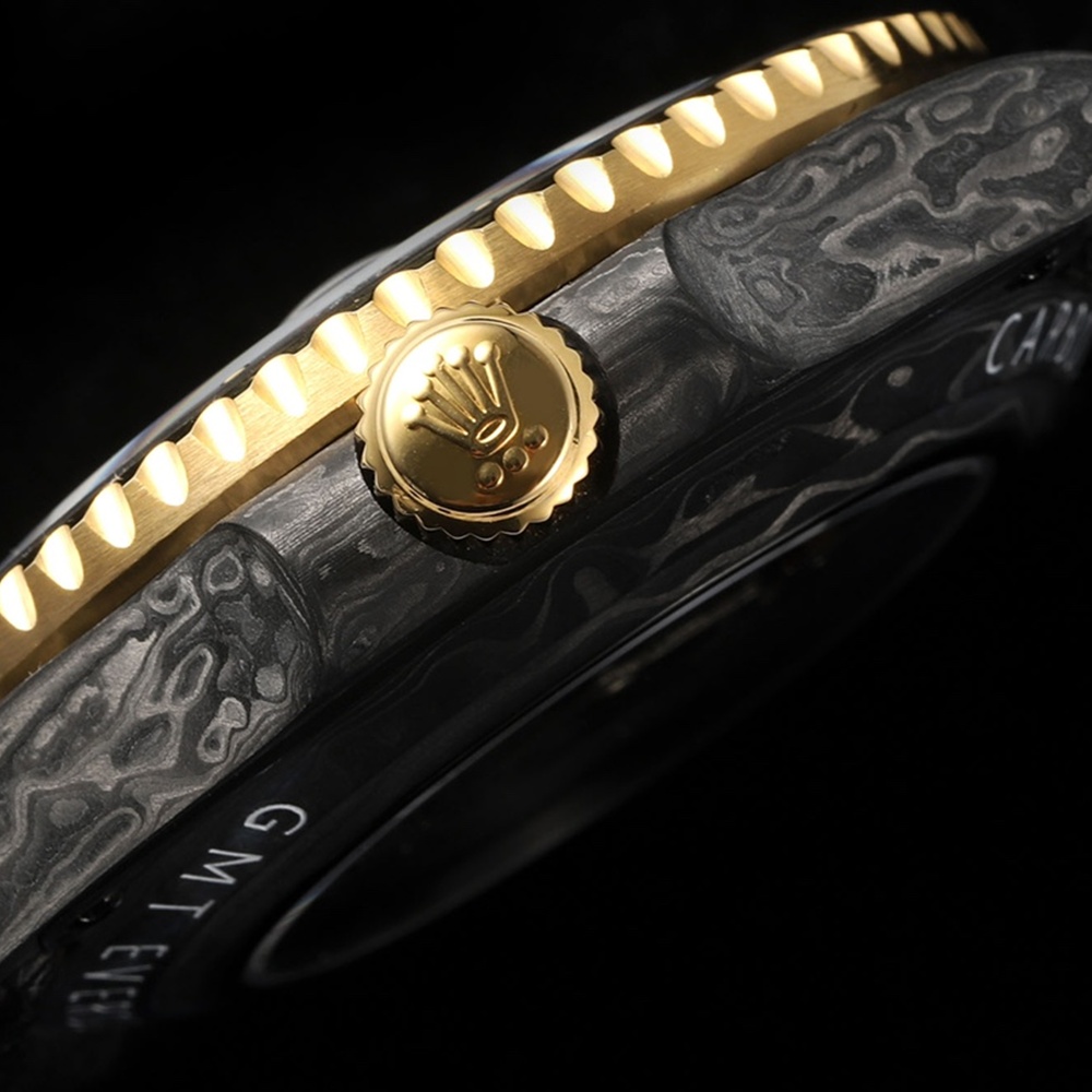 [롤렉스] 롤렉스 GMT-마스터 II DiW (Designa Individual Watches) 커스터마이징 DiW GMT 마스터 II 오아시스 40mm 카본 나일론밴드