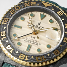 [롤렉스] 롤렉스 GMT-마스터 II DiW (Designa Individual Watches) 커스터마이징 DiW GMT 마스터 II 오아시스 40mm 카본 나일론밴드