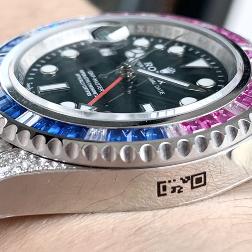 [롤렉스] 롤렉스 GMT-마스터 II GMT-Master II M126720VTNR - 지엠티마스터2 레인보우 40mm 브레이슬릿