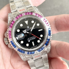 [롤렉스] 롤렉스 GMT-마스터 II GMT-Master II M126720VTNR - 지엠티마스터2 레인보우 40mm 브레이슬릿