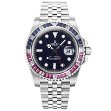 [롤렉스] 롤렉스 GMT-마스터 II GMT-Master II Pepsioyster 126710 - 롤렉스 지엠티 마스터 40mm 레인보우 쥬빌레밴드