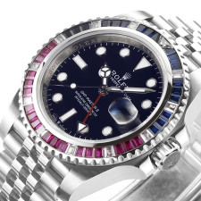 [롤렉스] 롤렉스 GMT-마스터 II GMT-Master II Pepsioyster 126710 - 롤렉스 지엠티 마스터 40mm 레인보우 쥬빌레밴드