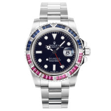 [롤렉스] 롤렉스 GMT-마스터 II GMT-Master II Pepsioyster 126710 - 롤렉스 지엠티 마스터 40mm 레인보우 오이스터 밴드
