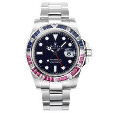 [롤렉스] 롤렉스 GMT-마스터 II GMT-Master II Pepsioyster 126710 - 롤렉스 지엠티 마스터 40mm 레인보우 오이스터 밴드