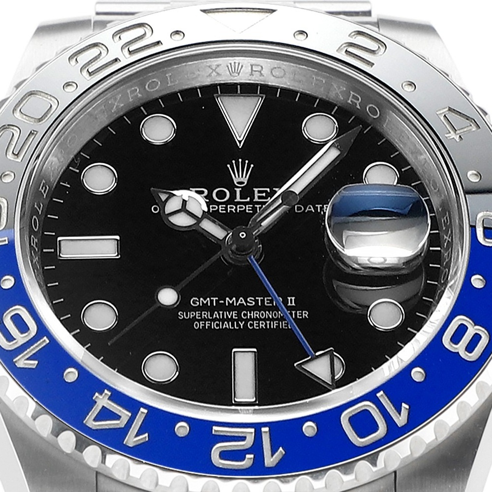 [롤렉스] 롤렉스 GMT-마스터 II GMT-Master II Pepsioyster 126710 - 롤렉스 지엠티 마스터 베트맨 40mm  오이스터밴드