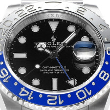 [롤렉스] 롤렉스 GMT-마스터 II GMT-Master II Pepsioyster 126710 - 롤렉스 지엠티 마스터 베트맨 40mm  오이스터밴드