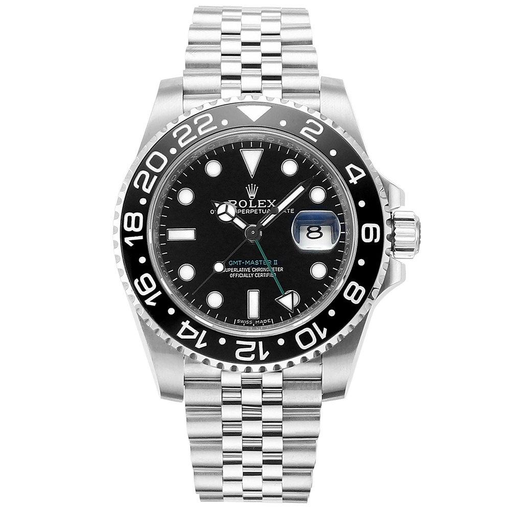 [롤렉스] 롤렉스 GMT-마스터 II GMT-Master II 126710 - 롤렉스 지엠티 마스터 실버블랙 40mm  쥬빌레밴드