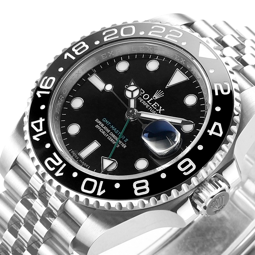 [롤렉스] 롤렉스 GMT-마스터 II GMT-Master II 126710 - 롤렉스 지엠티 마스터 실버블랙 40mm  쥬빌레밴드