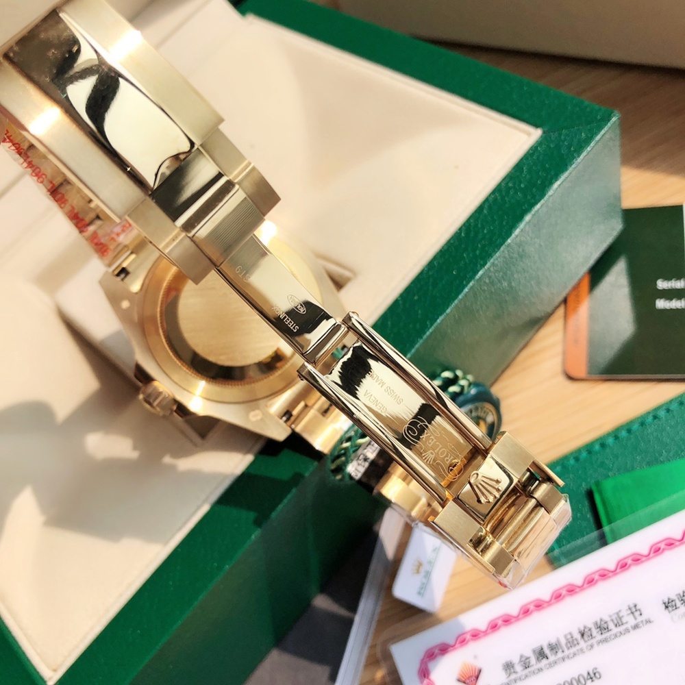 [롤렉스] 롤렉스 GMT-마스터 II 116718LN 지엠티마스터 헐크 올금장  40mm 오이스터 밴드