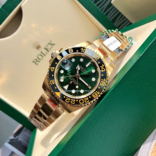 [롤렉스] 롤렉스 GMT-마스터 II 116718LN 지엠티마스터 헐크 올금장  40mm 오이스터 밴드