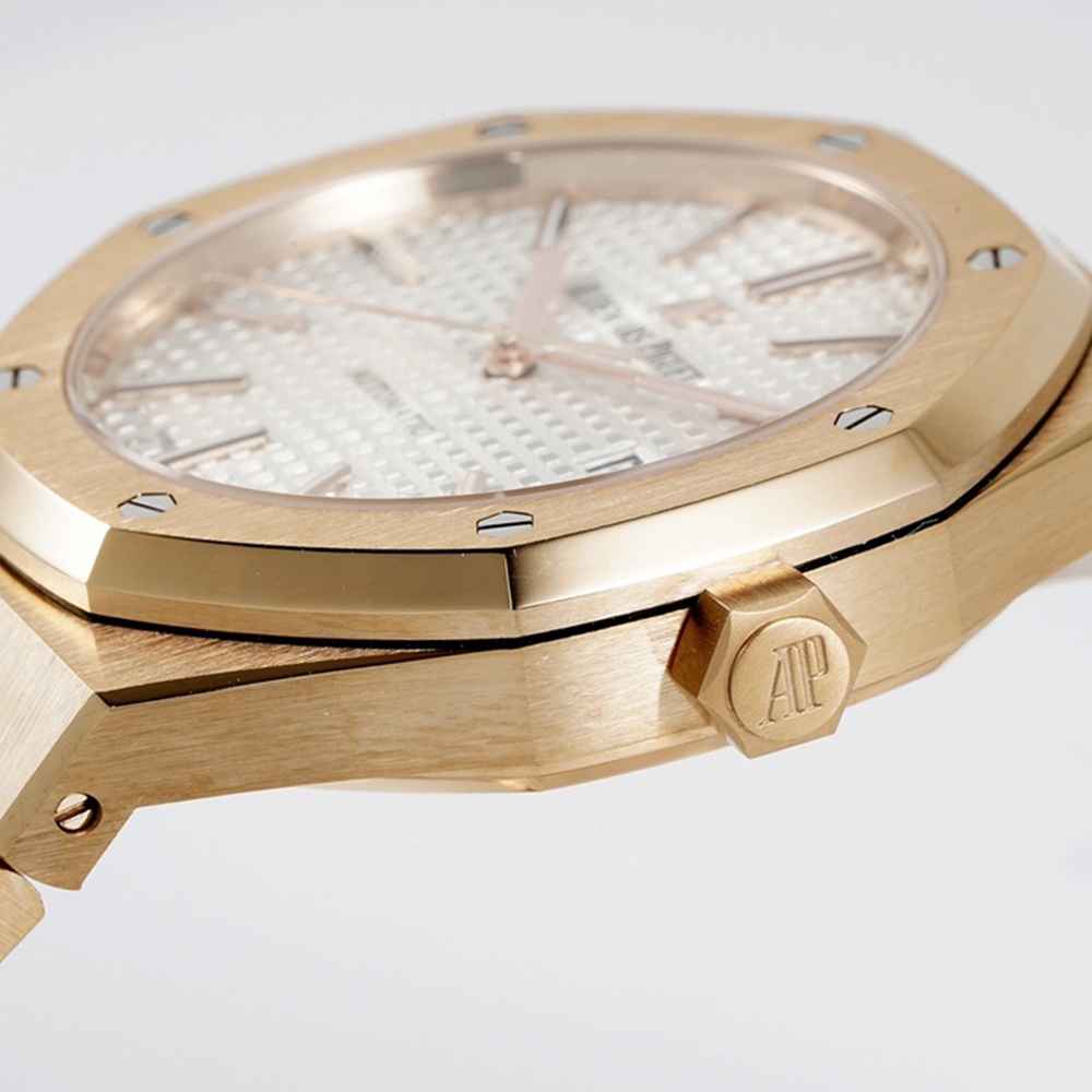 [오데마피게] 로즈골드 인덱스 화이트 다이얼 Audemars Piguet Royal Oak 15450- 오데마피게 로얄오크 15500st  41mm