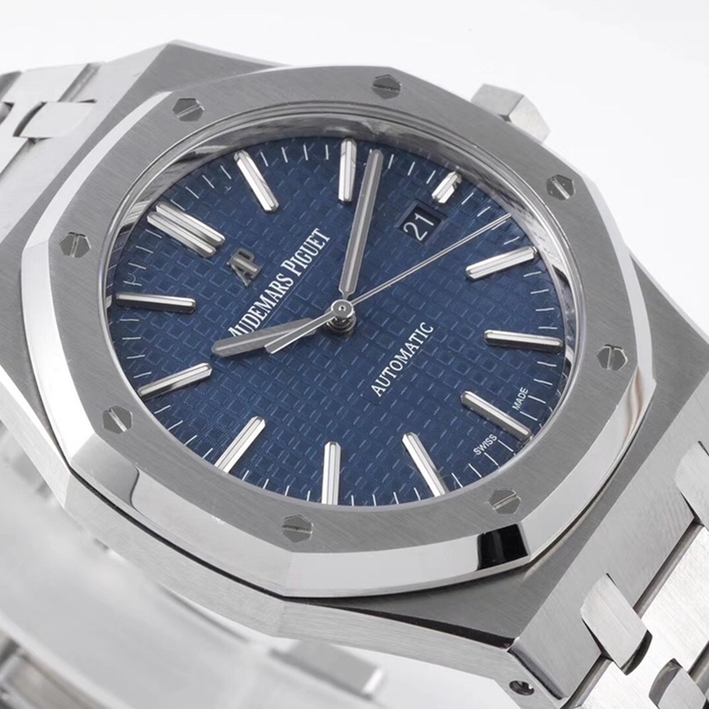 [오데마피게] 인덱스 썬레이블루 다이얼 Audemars Piguet Royal Oak 15450- 오데마피게 로얄오크 15500st  41mm