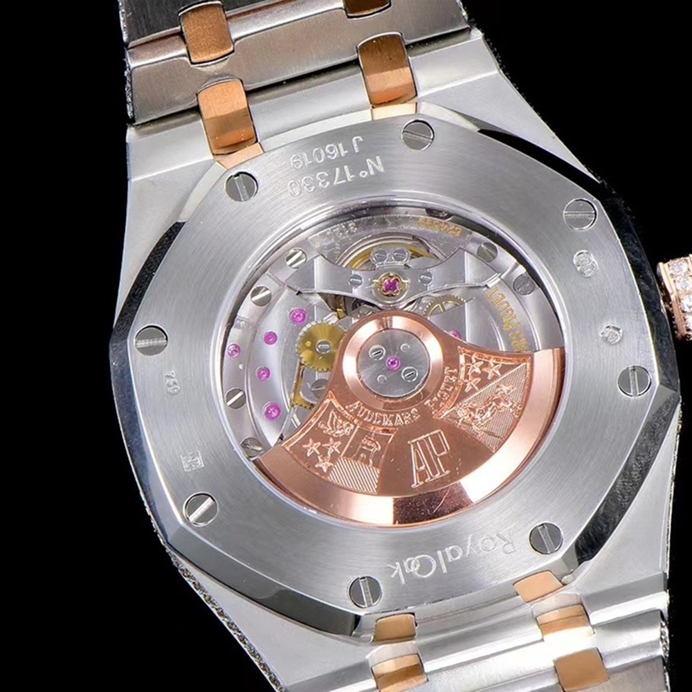 [오데마피게] Audemars Piguet 15400st - Royal Oak Rosé - VVS Diamond Set - like New 오데마피게 로얄오크 41mm