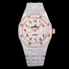 [오데마피게] Audemars Piguet 15400st - Royal Oak Rosé - VVS Diamond Set - like New 오데마피게 로얄오크 41mm