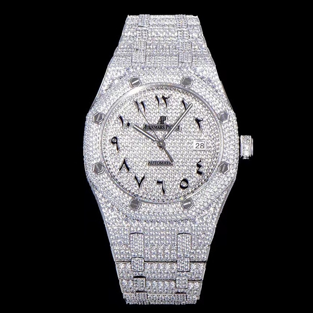 [오데마피게] Audemars Piguet 15400st - Royal Oak Rosé - VVS Diamond Set - like New 오데마피게 로얄오크 41mm