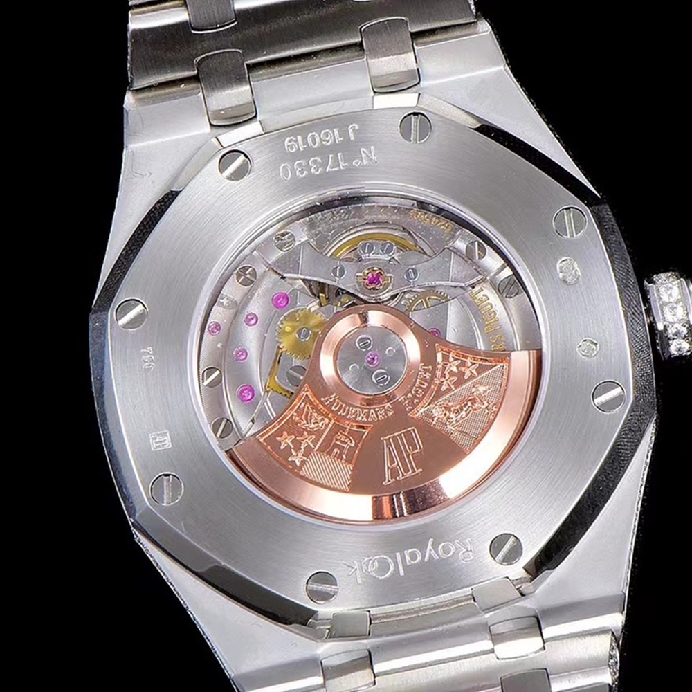 [오데마피게] Audemars Piguet 15400st - Royal Oak Rosé - VVS Diamond Set - like New 오데마피게 로얄오크 41mm