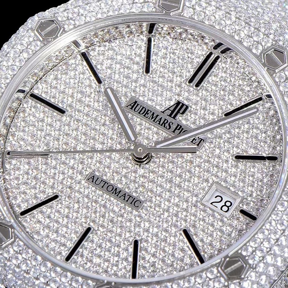 [오데마피게] Audemars Piguet 15400st - Royal Oak Rosé - VVS Diamond Set - like New 오데마피게 로얄오크 41mm