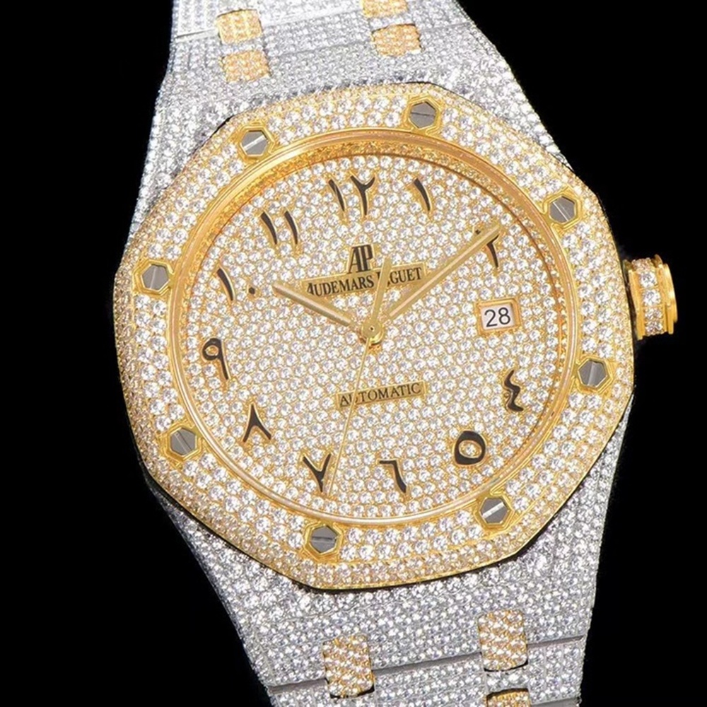 [오데마피게] Audemars Piguet 15400st - Royal Oak Rosé - VVS Diamond Set - like New 오데마피게 로얄오크 41mm