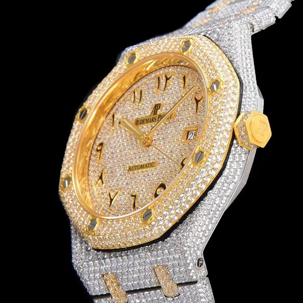 [오데마피게] Audemars Piguet 15400st - Royal Oak Rosé - VVS Diamond Set - like New 오데마피게 로얄오크 41mm