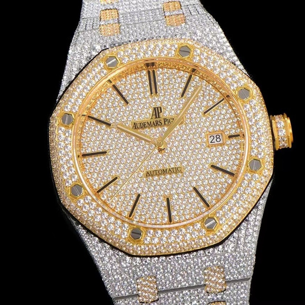 [오데마피게] Audemars Piguet 15400st - Royal Oak Rosé - VVS Diamond Set - like New 오데마피게 로얄오크 41mm